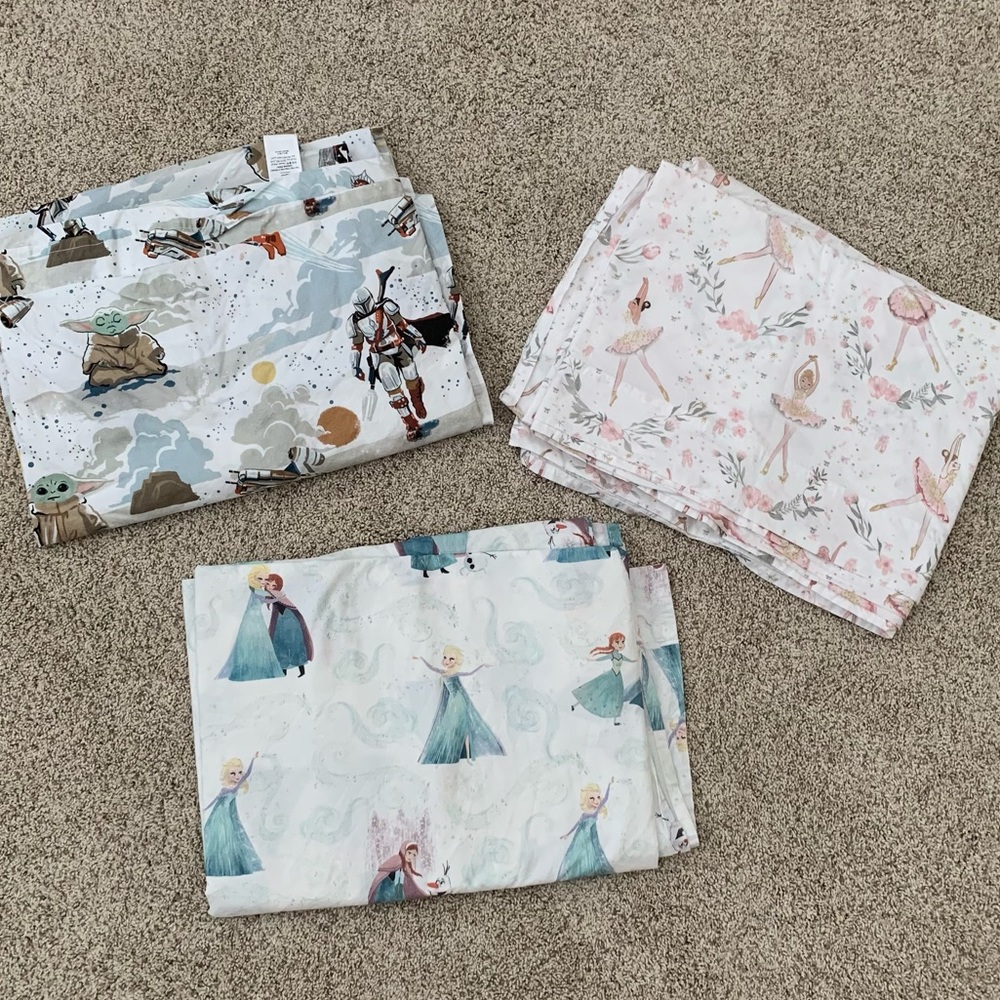 PBK twin flat sheets